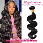 100% Unprocessed Sew in Virgin Human Hair Extensions Straight Bundles Weave Weft