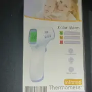 PC 868 Infrared Thermometer Color Alarm No Contact Digital Forehead Thermometer