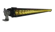 Trucktek led single row 41.5 yellow light bar spot flood beam 200 watts straight