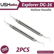 Dental Endodontic DG-16 Explorer Light Weight Diagnostic Probes 2 Pieces NEW