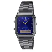 Casio Retro Vintage Series Digital Unisex Watch AQ-230GG-2A - Gold-Tone Analog-D