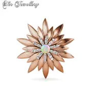 Shiny Lotus Brooch