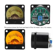 VU Level Meter Driver Board with LED Backlight Sound Meter Plastic