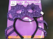 Spider Costume Spider Headband Mask Halloween Kit Costume Accessory New