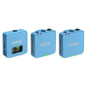 RODE Wireless GO (GEN 3) Blue Colour Editon Microphone System , 2-Person Compact [RODWIGOGEN3BLU]