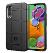 For Galaxy A90 5G Protective Armour TPU Case, Black