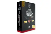 DC Direct Gold Label Super Powers Batman Superman and Wonder Woman Black and White Accent Edition Action Figure 3 Pack