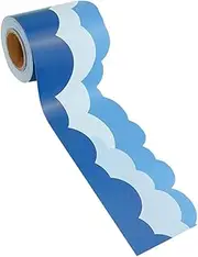 HOODANCOS 1 Roll Border Sticker Wall Trim for Classroom Decorations Bulletin Boards Wedding Decor
