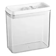 Felli Flip Tite Acrylic Food Storage Rectangular Canister, 91 oz.