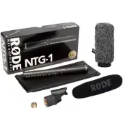 Rode NTG1 Shotgun Condenser Microphone with Rode WS6 Deluxe Shotgun Microphone W