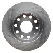 R Line Solid Rear Brake Rotor Fits 2009-2013 Volkswagen Eos