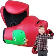 Kids Kickboxing Gloves - Safe Boxing Gloves, Breathable Kid Gloves | Great Thermal Regulation Youth Boxing Training Gloves, Sparring Training Martial Arts Mitts For Punch Bag Speed Ball Pads