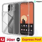 For Google Pixel 9 Pro Fold Clear Case Shockproof Cover + Screen Protector