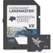 Humminbird 601005-1 LakeMaster Midsouth States V1 microSD Chart NEW