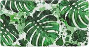 Plant Leaves Monstera Blots Travel Toddler Bed Sheet Soft&Comfortable Cot Sheet for Toddler Travel Cot for Children Sleeping Cot 50'' x 25'' (Sheet,Bed Not Included)