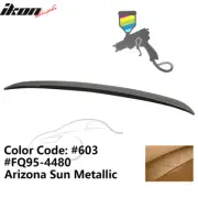 Fits 04-10 BMW 5 Series E60 AC Style Trunk Spoiler ABS #603 Arizona Sun Metallic (for: BMW)