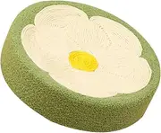 Milisten Bowl Shaped Cat Scratching Board Durable Stable Scratcher for Paw Grinding Fun and Functional Cat for Preventing Furniture Damage Stylish Floral Design
