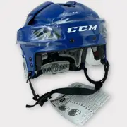 Pro Stock Pro Return New Small Royal Blue CCM FitLite Syracuse Crunch Helmet