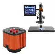 16MP USB Microscope Camera Kit Digital Magnifier With 0.5X Lens 30mm 30.5mm^