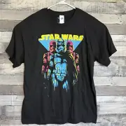 Star Wars Captain Phasma Shirt Mens XL Black Casual Crew Neck NEW