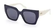 Emilio Pucci EP0197 90V Men's Sunglasses Blue Size 52