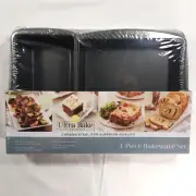 Wilton Non-Stick Baking Set, 4-Piece, 3 Pans and Baking Sheet