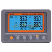 ONE AZ88598 Thermocouple Thermometer K-Type 4 Channel Logger LED Alarm
