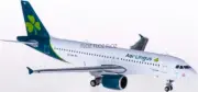 for Geminijets for Aer Lingus for Airbus A320 EI-CVA 1:400 Airplane Model