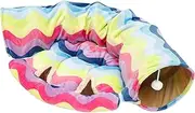 Bunny Tunnel Bed - Cotton Plush Bunny Tube Tunnel,Removable Rabbit Tunnel Bed,Creative Bunny Tunnel Toy,Interactive Rabbit Tunnel Tube for Cat Bunny