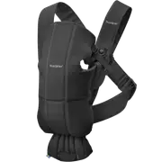 Baby Carrier Mini In Black Cotton - Shop At Metro Baby