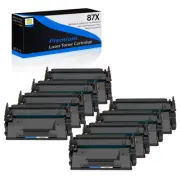 8 Pack - CF287X 87X Toner Cartridge for HP LaserJet Pro MFP M527dn / M501dn M501
