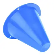 (Blue)10pcs Soccer Training Cone Football Barriers Plastic Marker Holder HO