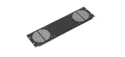 Odyssey Cases AFP02 New Accessory Fan Panel 3 Space For 2 Afan45 Rack Accessory