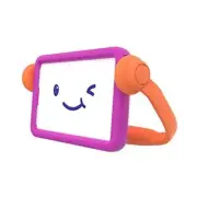 Case E-Run for Samsung Galaxy Tab A 8.4 (Vibe Violet / Flux Orange)