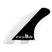 FCS II Mick Fanning Tri Fin Set Black/White Medium