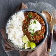 Chili Con Carne Rice Bowl (Gluten-free)