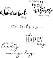 Sizzix Clear Stamps by Pete Hughes - Sunnyside Sentiments #5