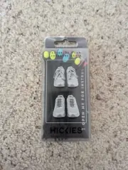 HICKIES TIE-FREE LACING SYSTEM SLIP-ON UNISEX 14 LACES NEW Black Multi-color