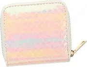[SHERCHPRY] Cute Mermaid Print Small Money Pouch Lightweight Coin Purse Mini Wallet for Daily Use