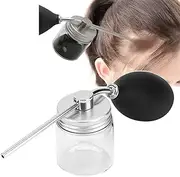 Rosvola Hair Fibres Black, Hair Fiber Spray Applicator Hair Applicator Bottle Hair Thickening Building Fiber Pump Spray Atomizer for Thinning Hair,Hair Regrowth,Hair Building Tools, Rosvolazkinwc3r4q