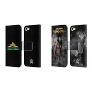 OFFICIAL WWE JINDER MAHAL LEATHER BOOK WALLET CASE FOR APPLE iPOD TOUCH MP3