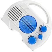 Mini Radio Bathroom Speaker Music Player Multi-Band Coverage Practical Space Saving Compact Size Indoor Sweet Gift