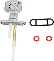 PowerMotor Fuel Gas Petcock Valve Tank Switch Pump with Gasket Replacement for KS125 KE175 KL250 KLR250 XT225 XT550 XT600 LT230E 2x4 LT230GE LT230GE 2x4 LTF230 2x4 LT230S 2x4 XT225 XT550 XT600
