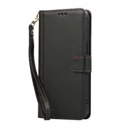 MCC Folio Case Samsung Galaxy A21s Leather Wallet Cover Line A217 [Black]