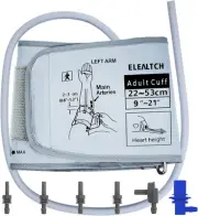 Extra Large Cuff Compatible with Most BP Monitors 9"-21" Inches (22-53CM) XL Blo