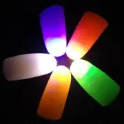 Magic Thumbs Light Trick Props Blue Light LED Flashing Fingers Toys Plastic