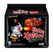 Samyang Hot Chicken Ramen 140g x 5 pack Free Shipping World Wide