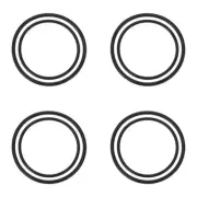 8 Pcs Bicycle Computer Holder Bike Speedometer Band Silicone Watch Straps