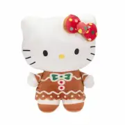 Sanrio Hello Kitty Holiday Gingerbread Dress 10 Inch Plush