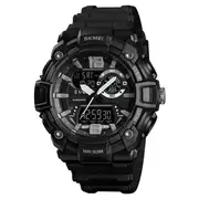 Waterproof Multi-Function Back Light Dual Display Men Watch Digital Watch
